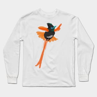 Paradise Flycatcher Long Sleeve T-Shirt